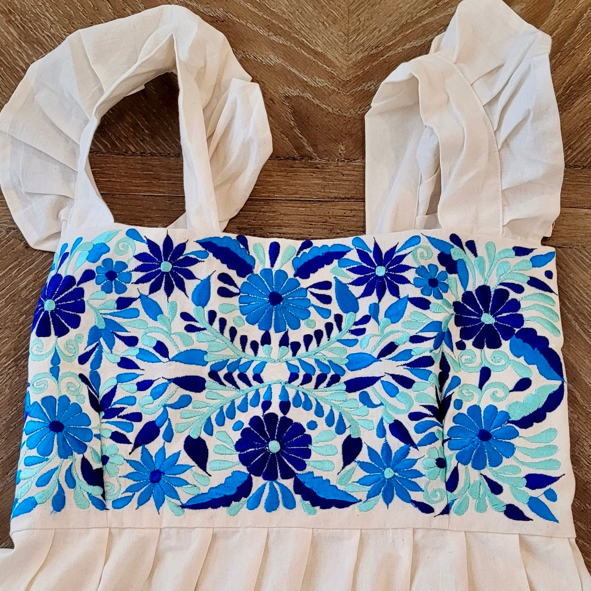 DAISY DRESS - MEXICAN EMBROIDERED DRESS