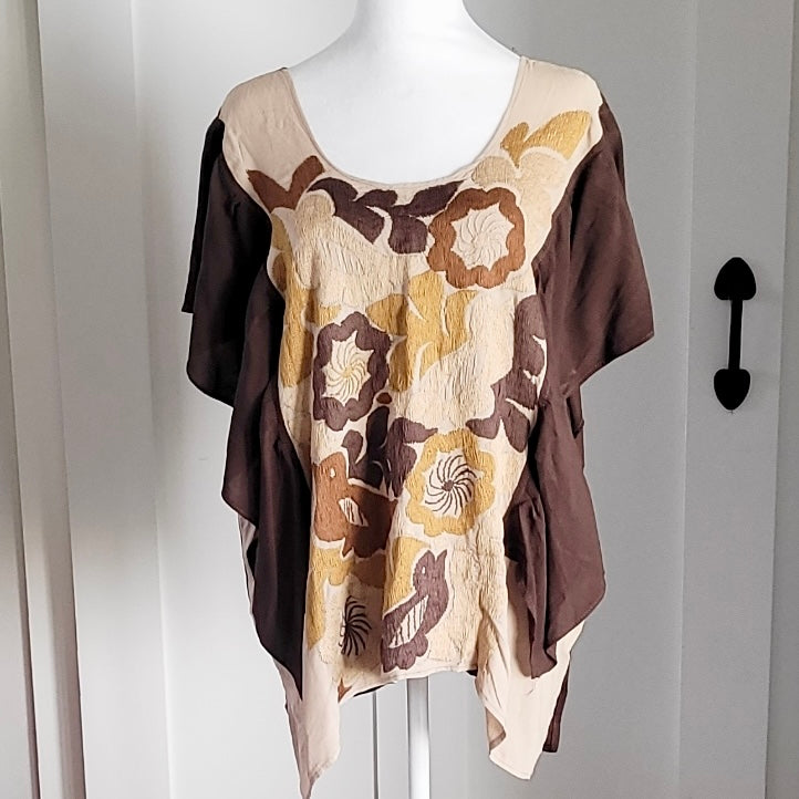 OAXACA RUFFLED BLOUSE