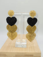 Load image into Gallery viewer, TRES CORAZONES EARRINGS
