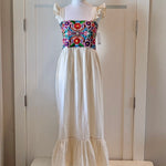 Load image into Gallery viewer, DAISY DRESS - MEXICAN EMBROIDERED DRESS - FIESTA
