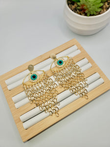 OJITOS CADENA EARRINGS