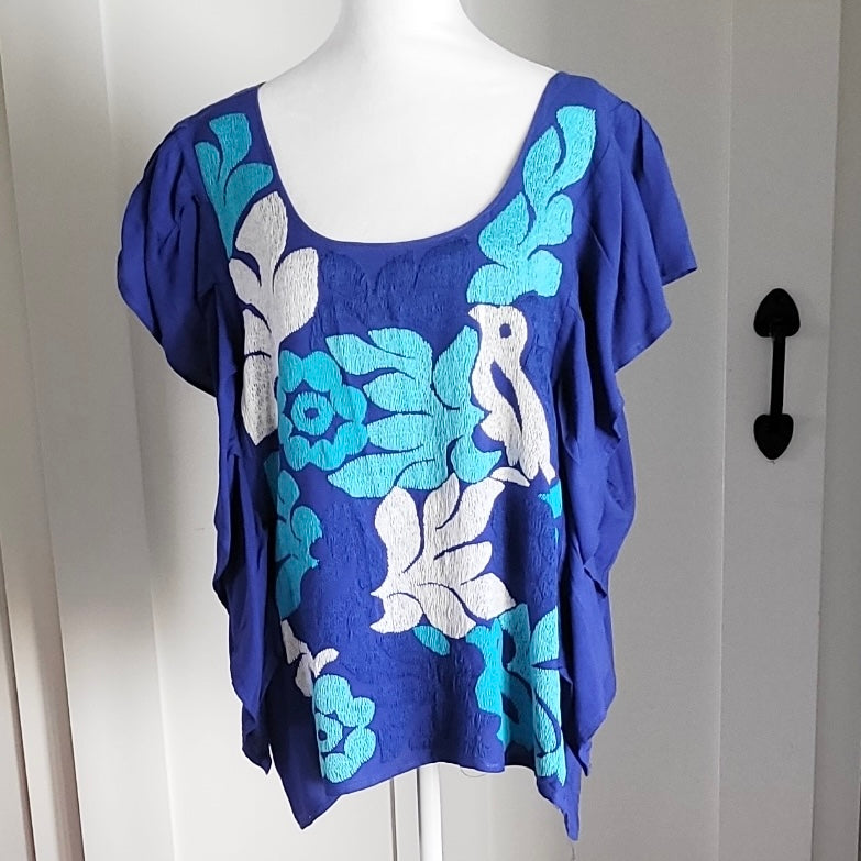 OAXACA RUFFLED BLOUSE