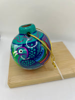 Load image into Gallery viewer, MEXICAN ORNATE HAND PAINTED CLAY ORNAMENT
