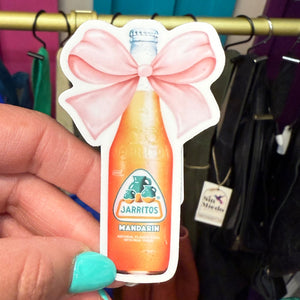 JARRITOS (ORANGE)  BOW STICKER