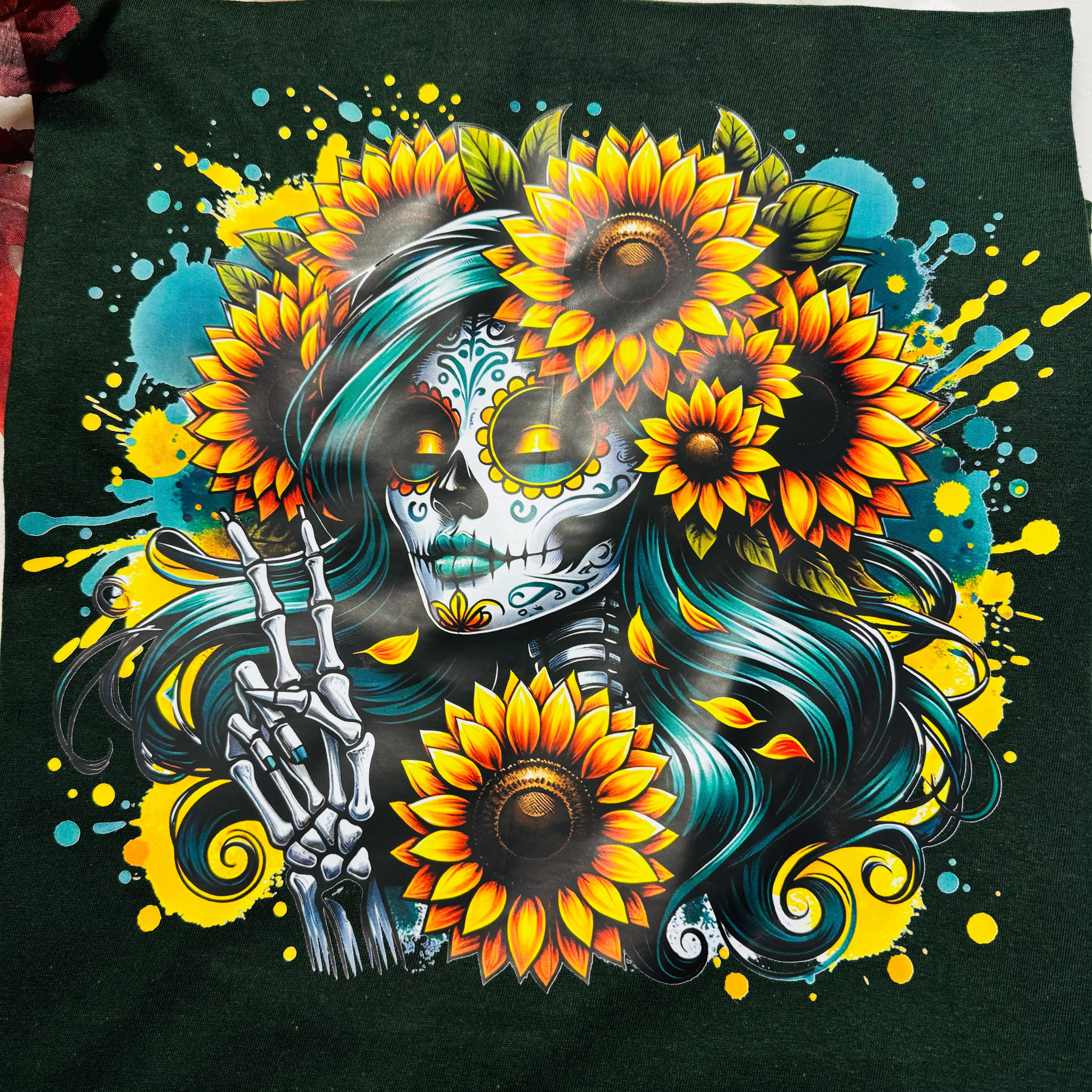 MUERTOS SUNFLOWERS TSHIRT