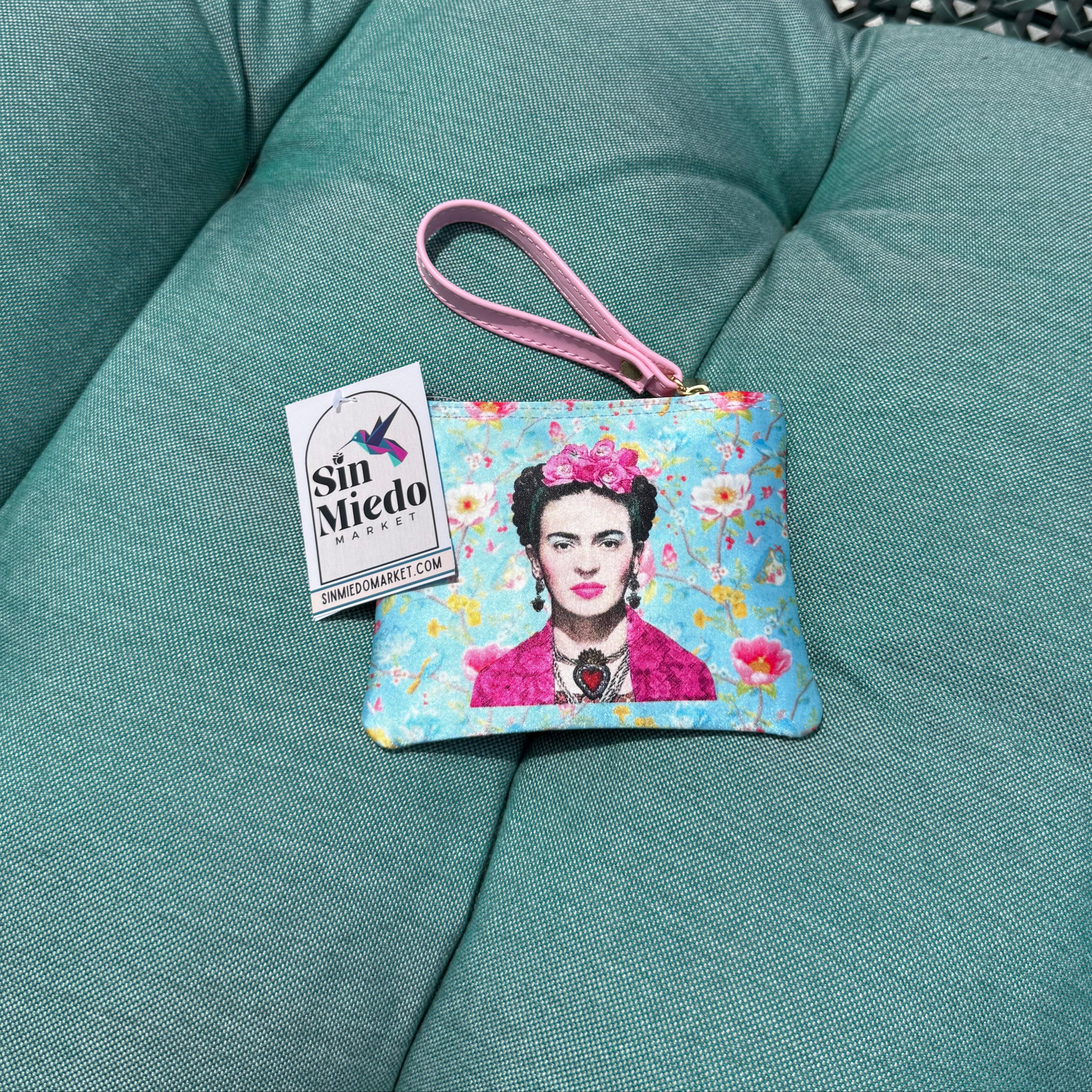 FRIDA BLUE COIN PURSE