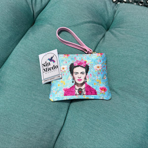 FRIDA BLUE COIN PURSE