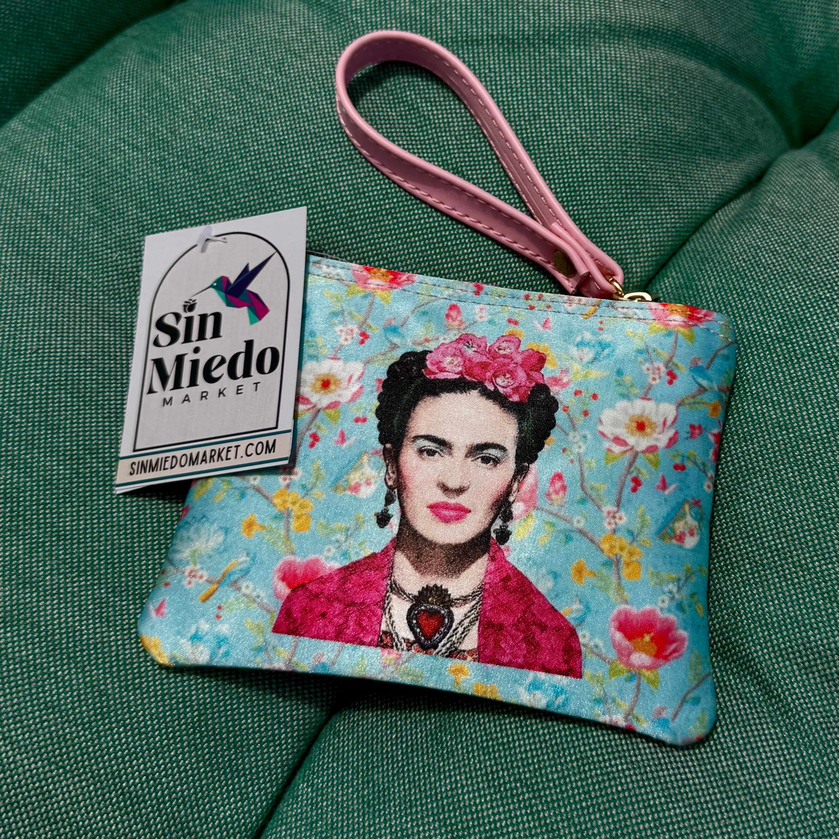 FRIDA BLUE COIN PURSE