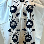 Load image into Gallery viewer, OAXACA BLOUSE - BLACK &amp; WHITE - L/XL
