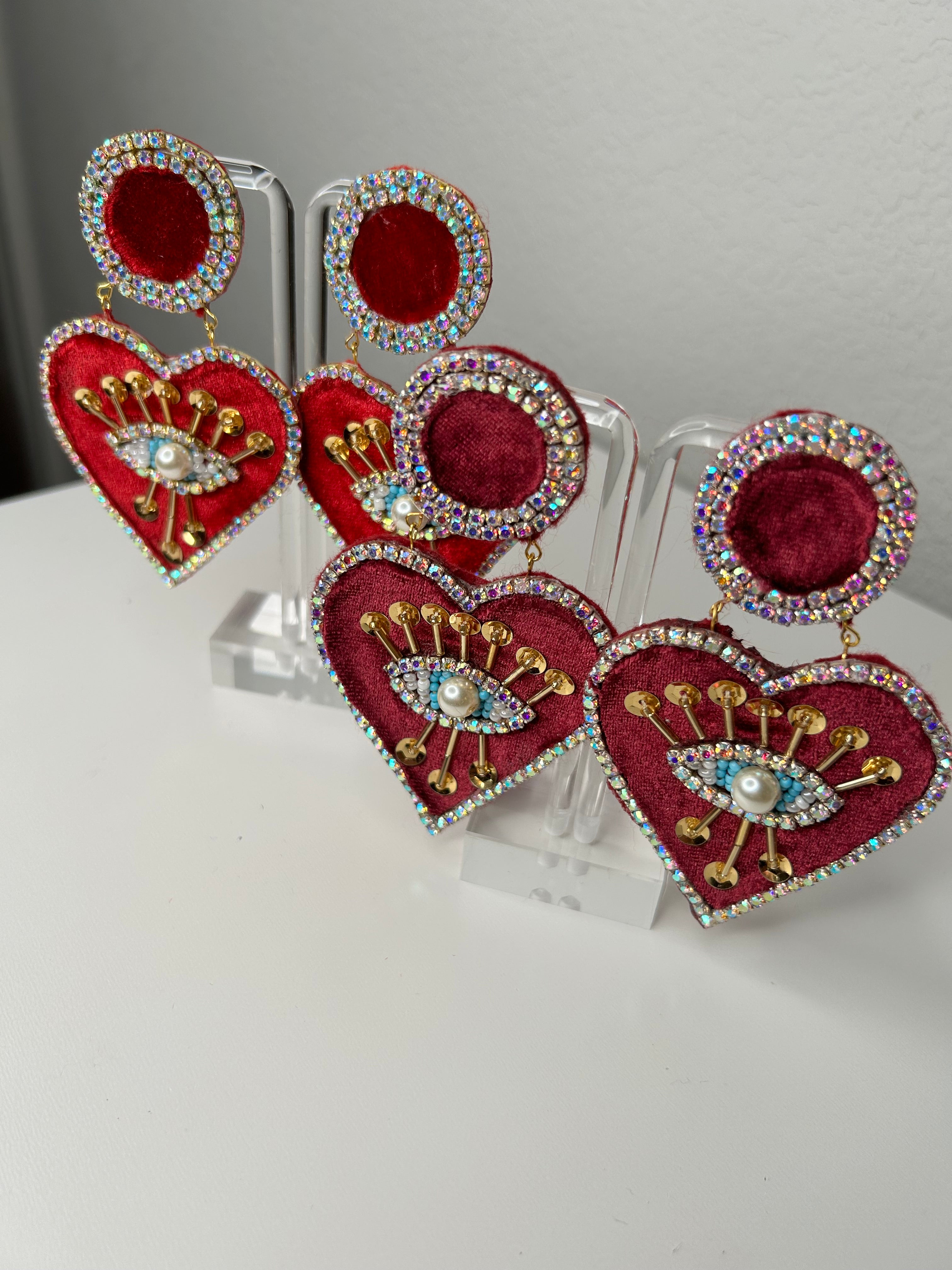 Mariachi Córazon Earrings