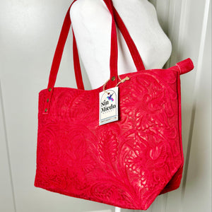 JEFA  TOTE WITH ZIPPER