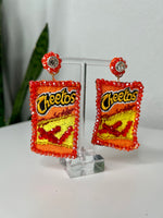 Load image into Gallery viewer, Hot Cheetos Earrings
