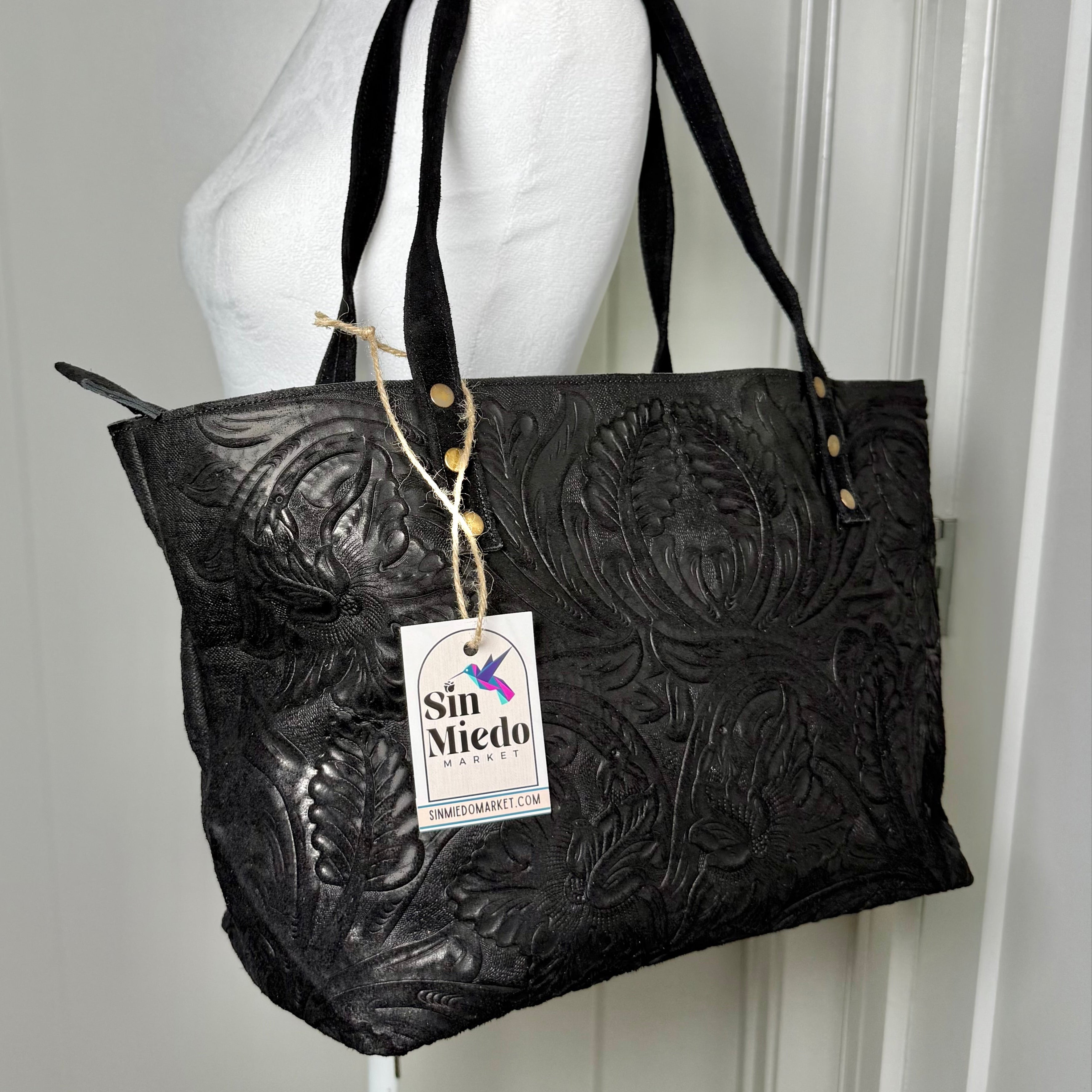 JEFA  TOTE WITH ZIPPER