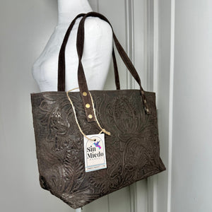 JEFA  TOTE WITH ZIPPER