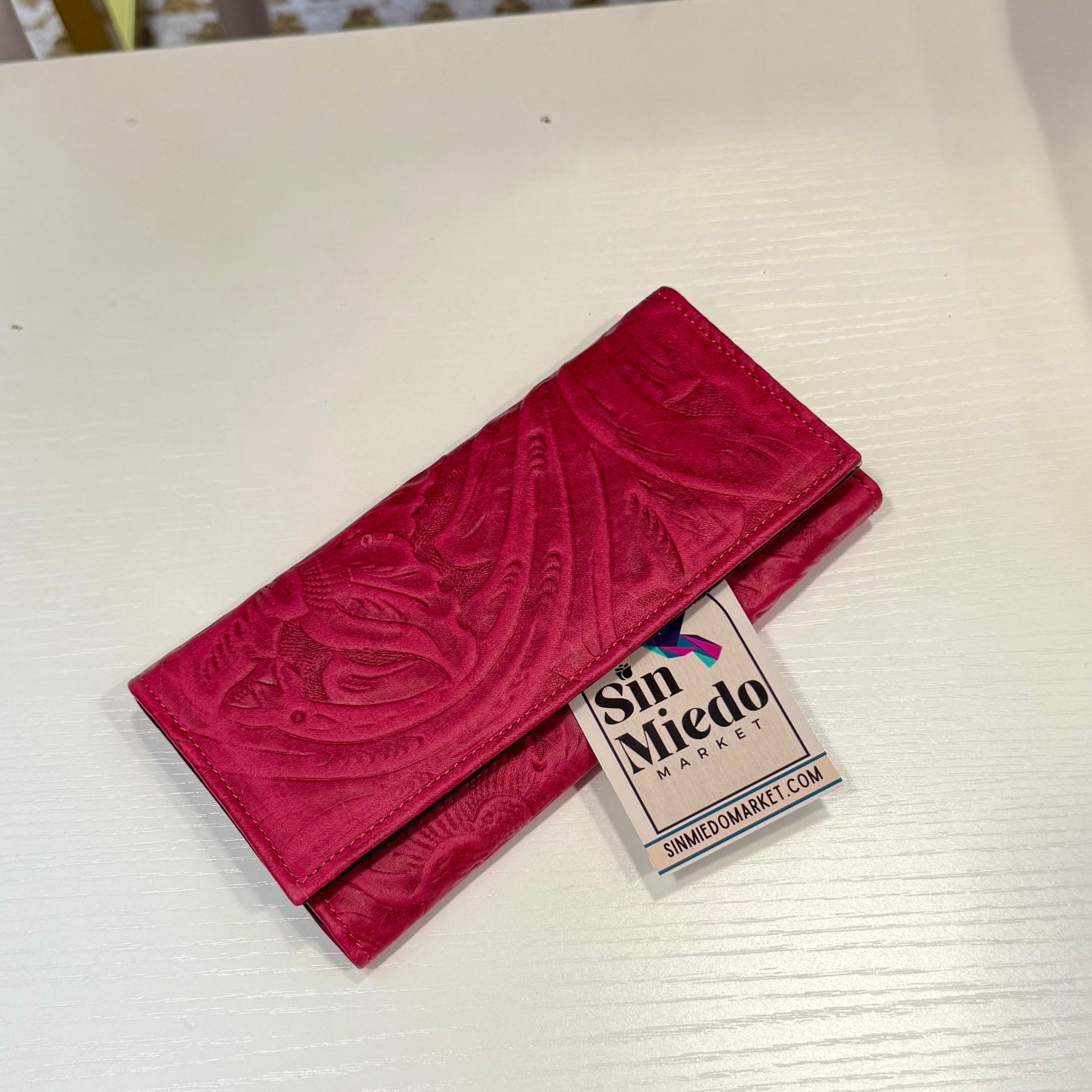 LARGE LEATHER WALLET