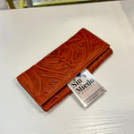 Load image into Gallery viewer, LARGE LEATHER WALLET
