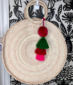 Load image into Gallery viewer, CIRCULAR PALM PURSE
