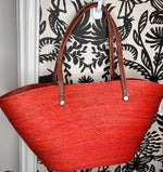 Load image into Gallery viewer, LARGE PALM TOTE BAG
