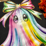 Load image into Gallery viewer, RAINBOW GHOST LUX TSHIRT
