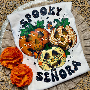 SPOOKY SENORA LUX TSHIRT