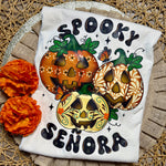 Load image into Gallery viewer, SPOOKY SENORA LUX TSHIRT

