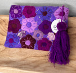 Load image into Gallery viewer, HAND EMBROIDERED CLUTCH
