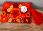 Load image into Gallery viewer, HAND EMBROIDERED CLUTCH
