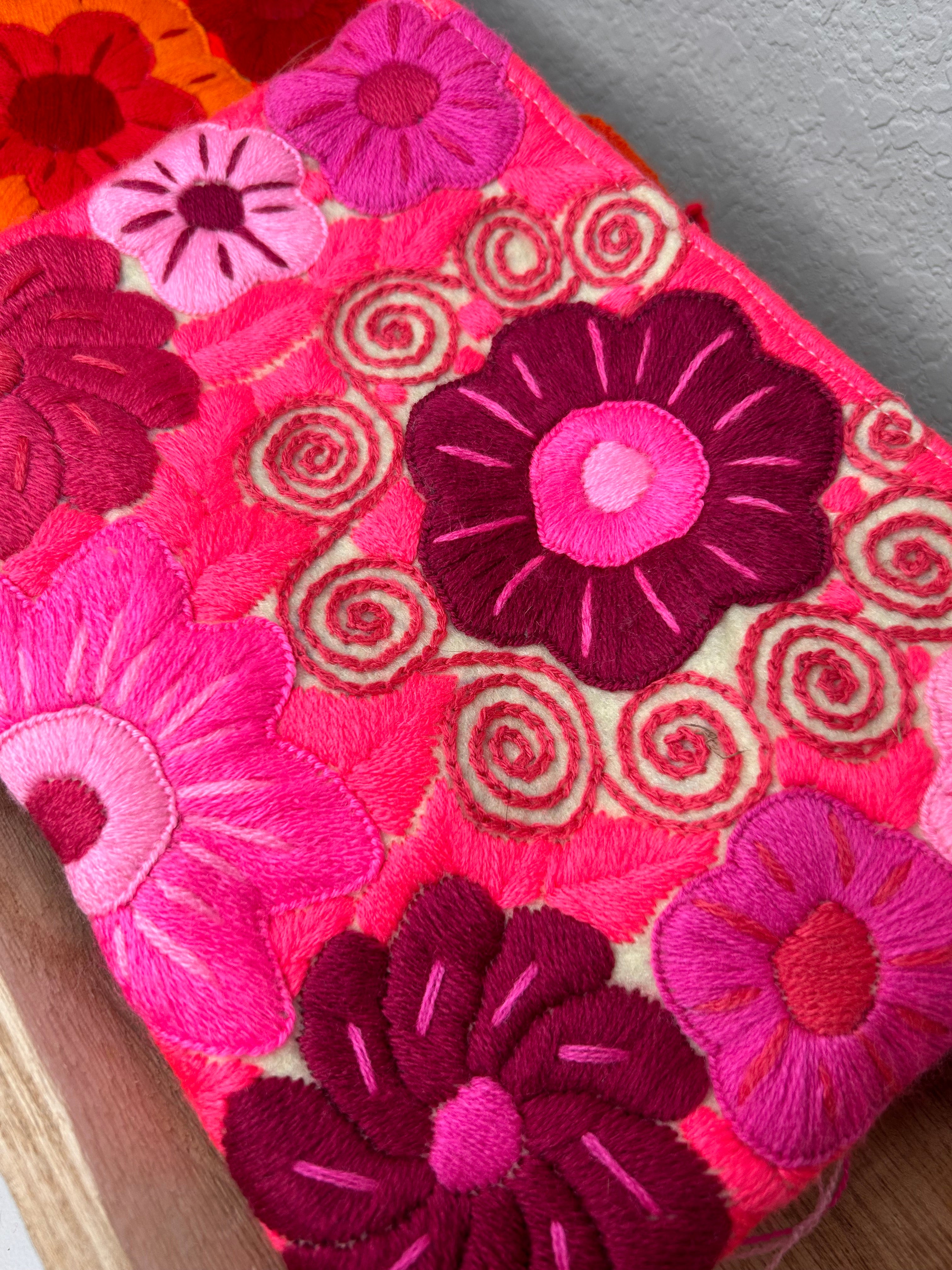 HAND EMBROIDERED CLUTCH