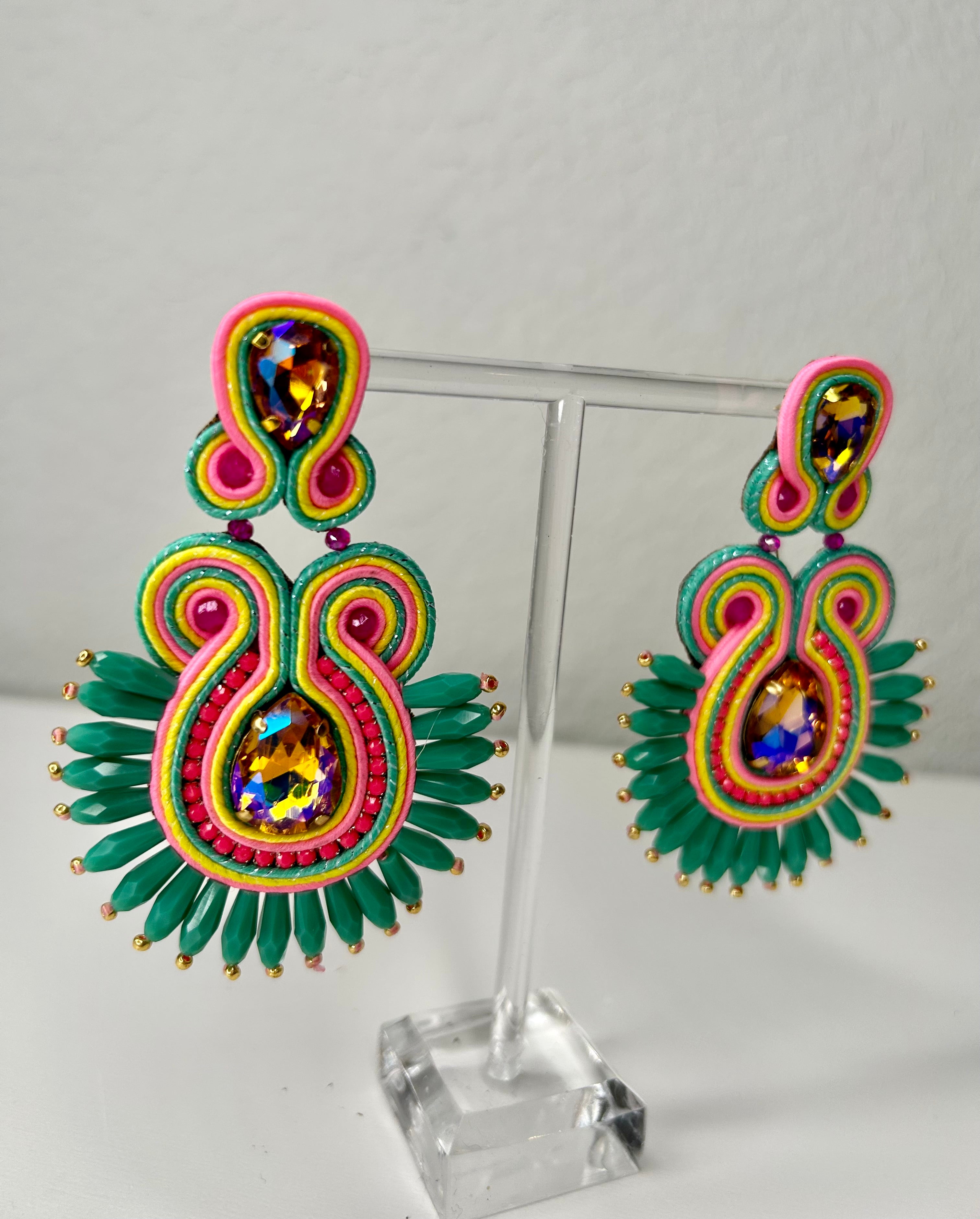 SOUTACHE - VERONICA EARRINGS