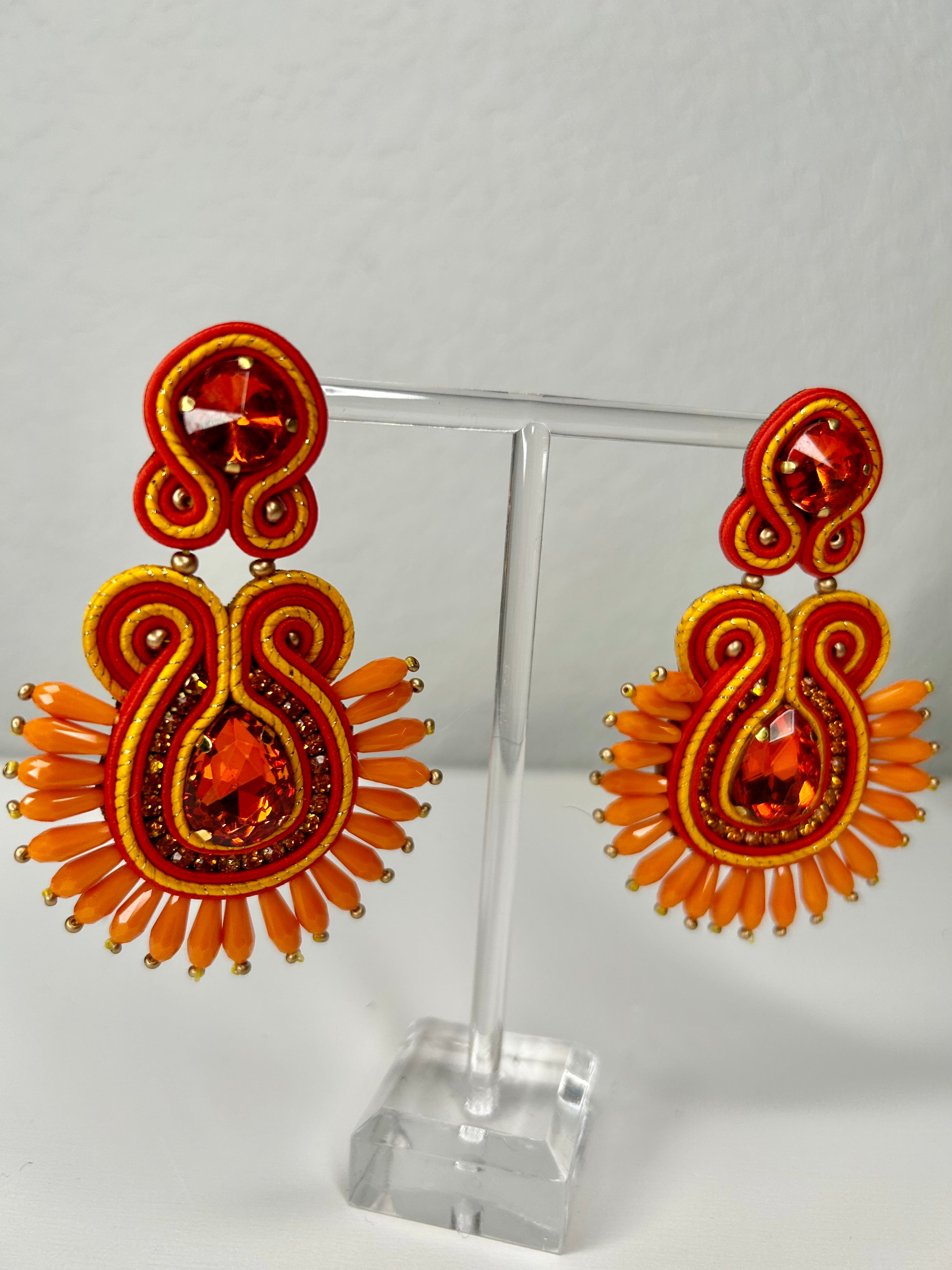 SOUTACHE - VERONICA EARRINGS