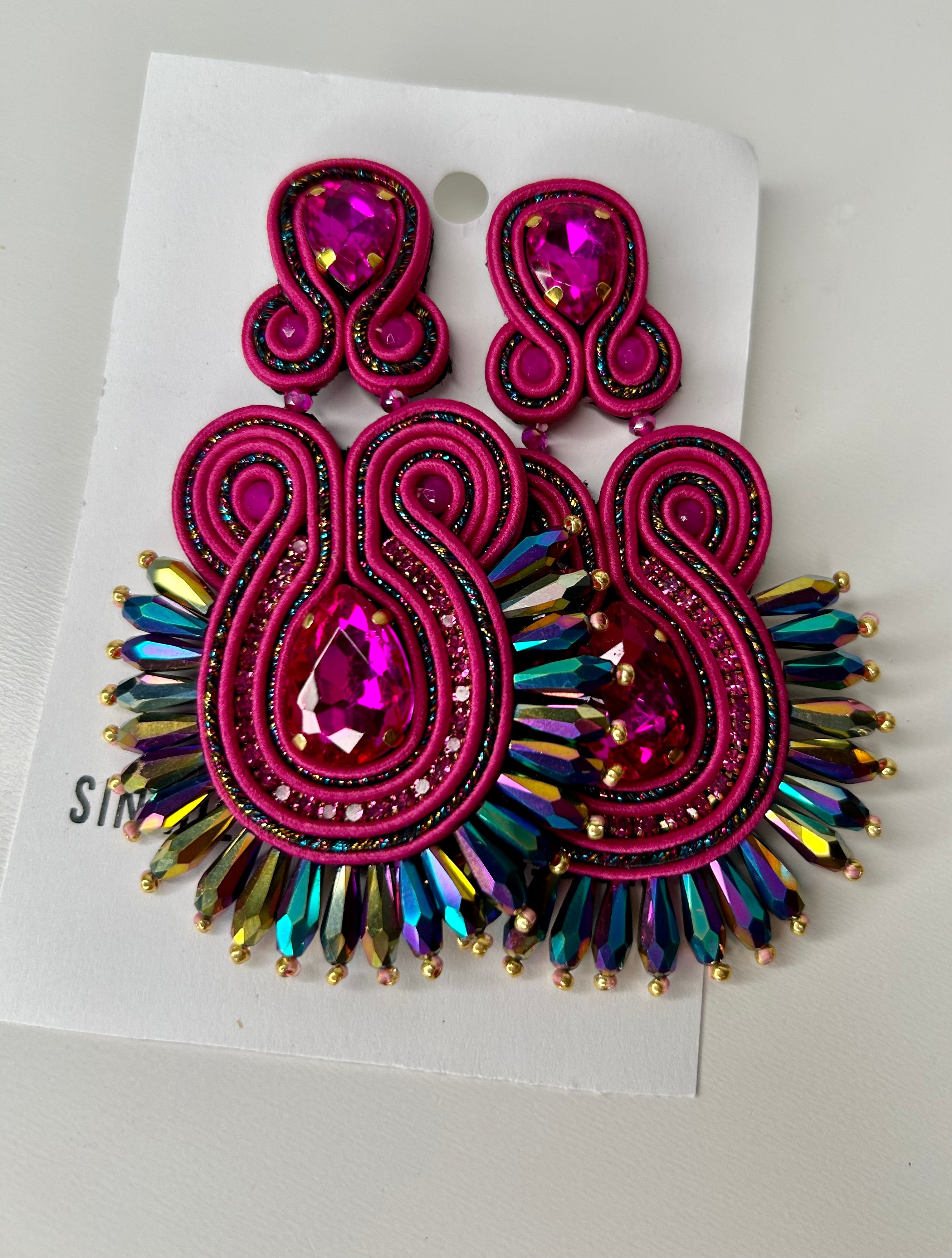 SOUTACHE - VERONICA EARRINGS