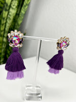 Load image into Gallery viewer, YUSLE  TASSEL EARRINGS  no
