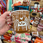 Load image into Gallery viewer, TALAVERA GINGERBREAD HOUSE MUG
