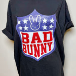 Load image into Gallery viewer, BAD BUNNY SHIELD TSHIRT
