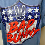 Load image into Gallery viewer, BAD BUNNY BLING TSHIRT
