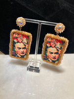 Load image into Gallery viewer, Frida Kahlo Earrings
