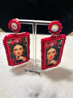 Load image into Gallery viewer, Frida Kahlo Earrings
