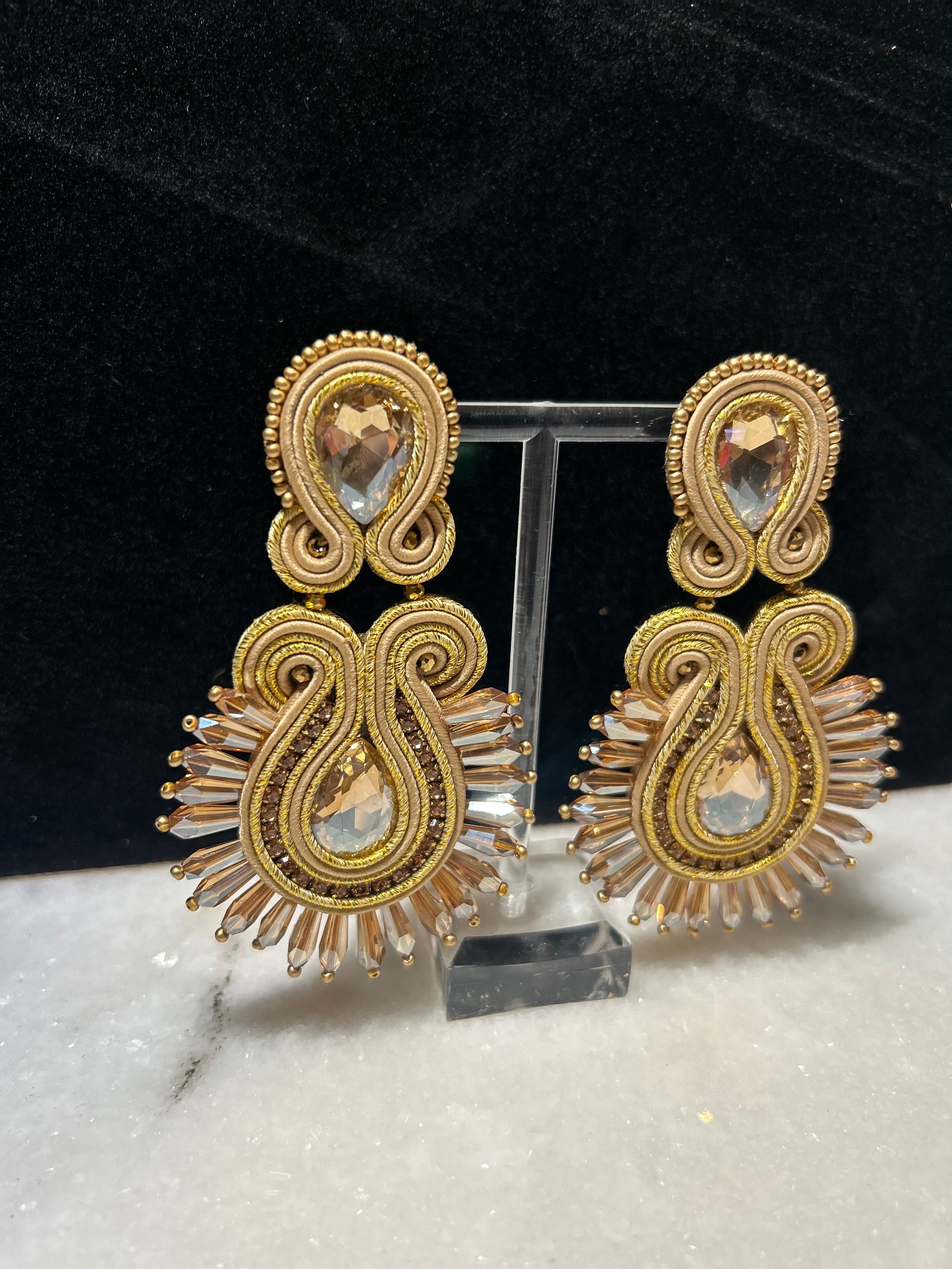 SOUTACHE - VERONICA EARRINGS