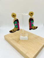Load image into Gallery viewer, CUMBIA BOOT EARRINGS
