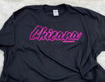 Load image into Gallery viewer, CHICANA T-SHIRT HOT PINK
