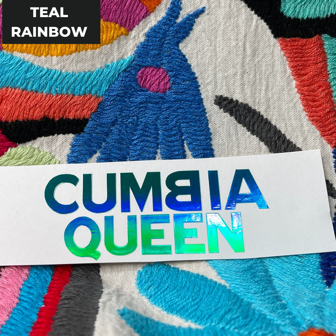Cumbia Queen Vinyl Sticker