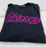 Load image into Gallery viewer, CHICANA T-SHIRT HOT PINK
