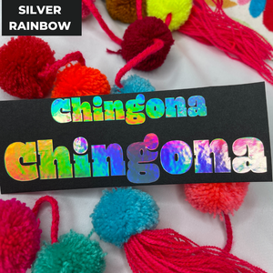 Chingona Vinyl Sticker