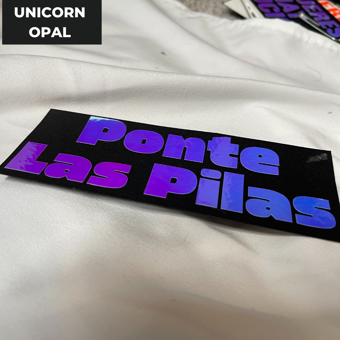 Ponte Las Pilas Vinyl Sticker