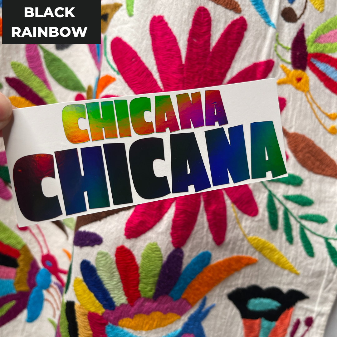 Chicana Vinyl Sticker