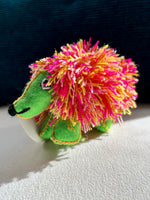 Load image into Gallery viewer, SMALL EMBROIDERED HEDGEHOG
